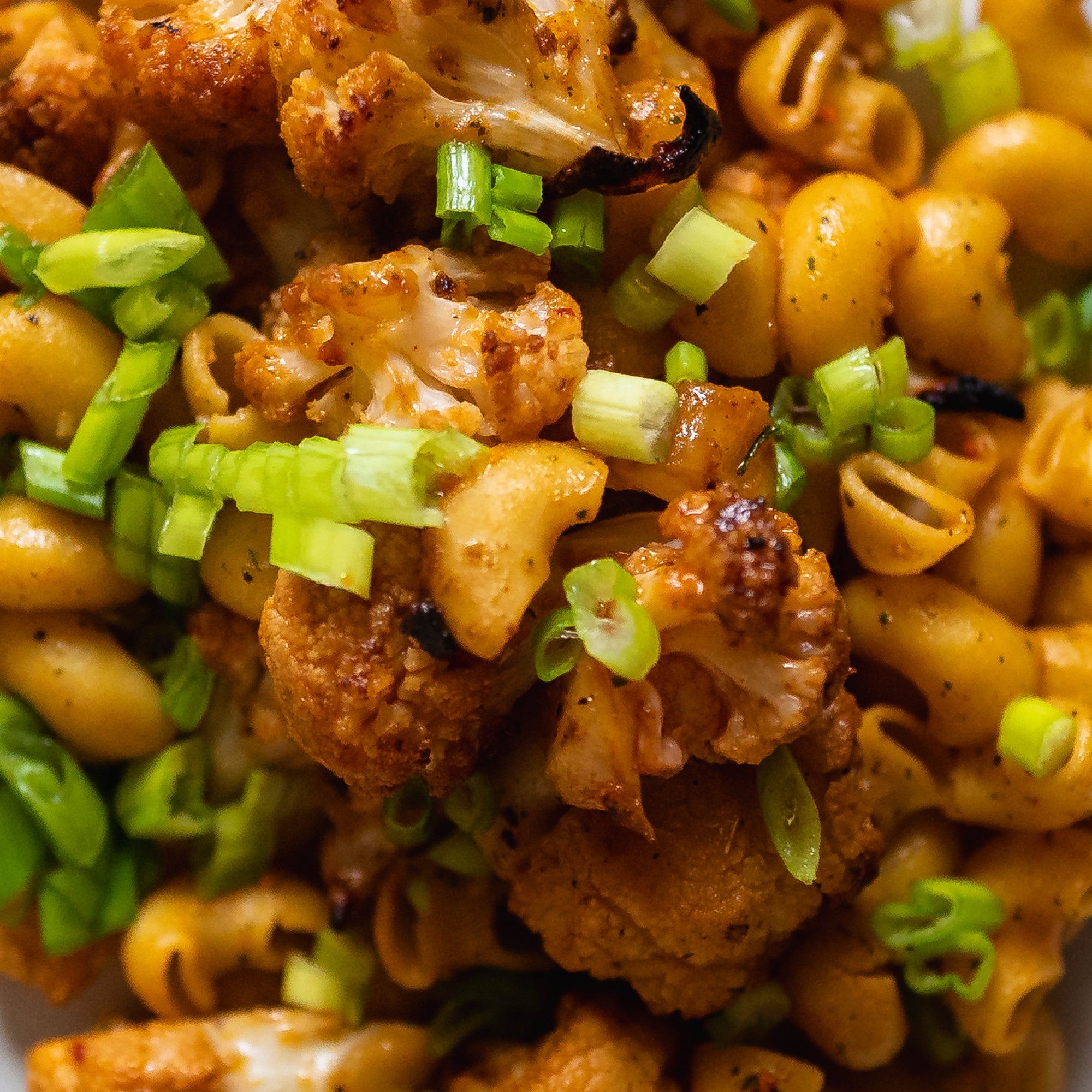 Buffalo Cauliflower Elbows – Chickapea
